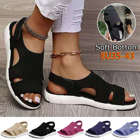 Women Mesh Flats Sandals