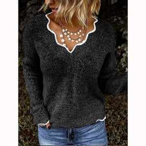 Women Fashion Casual Knitted Sweater