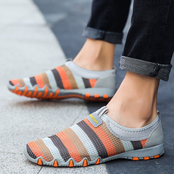 Yokest Women Flats Summer Casual Mesh Slip On Shoes
