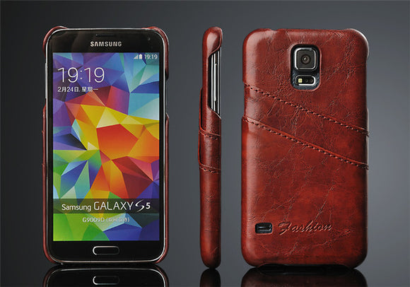 Retro Oil Wax PU Leather Case For Samsung Galaxy S10 Plus S10E Note 5 8 9 10 Pro S8 S6 S7 edge S9 Plus
