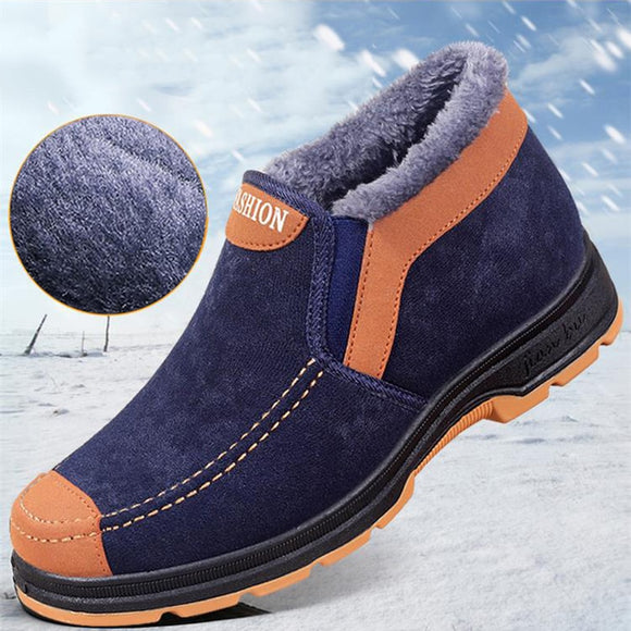 Men Slip On Snow Boots
