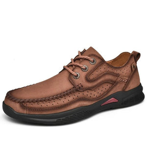 2021 New Men's Genuine Leather Comfy Casual Shoe