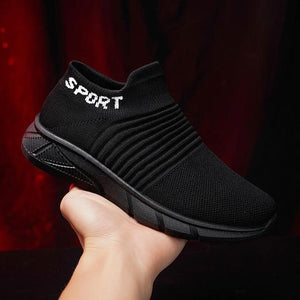 Knitted Breathable Slip On Shoes