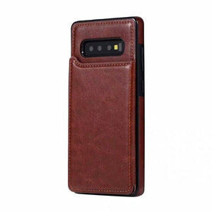 2020 Luxury Shockproof Armor Leather Wallet Magnet Flip Case For Samsung Note 10 pro S10 plus S10 lite S10 Note 9 8 S9 S8 Plus