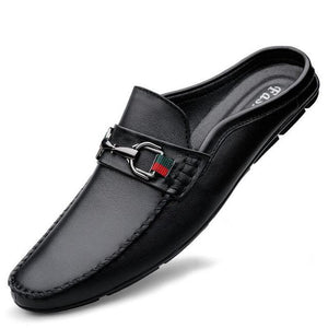 Luxury Genuine Leather Slippers