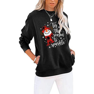 Women Christmas Print Sweatshirts