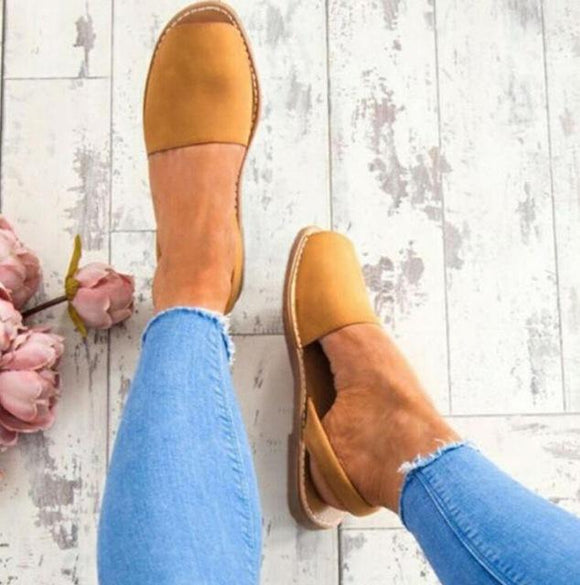 Shoes - 2019 Summer Women's Peep Toe Flat Sandals（Buy 2 Got 5% off, 3 Got 10% off Now）