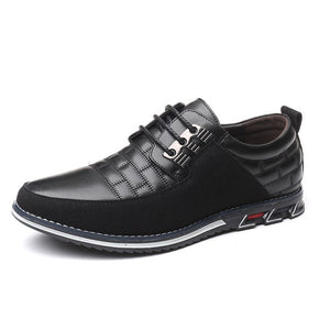 Fashion Casual Big Size Oxfords Leather Men Shoes