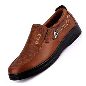 Men's Spring Autumn Plus Size Leather Shoes