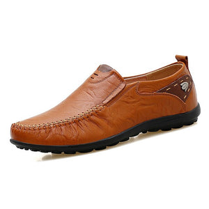 Shoes - Hot Sale New Soft Leather Handmade Casual Breathable Men's Shoes